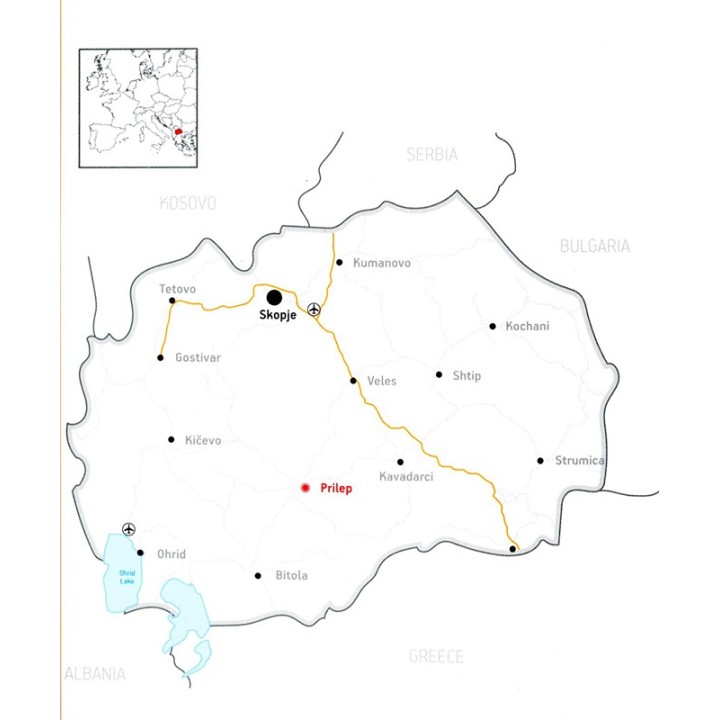 Boulderführer Prilep - Macedonia
