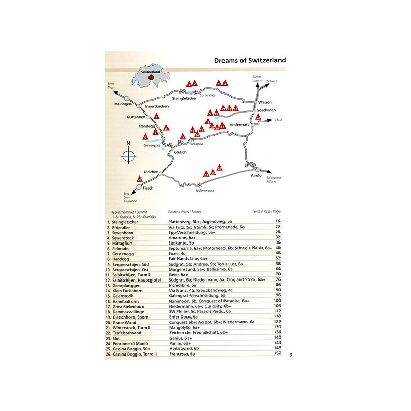 Kletterführer Dreams of Switzerland