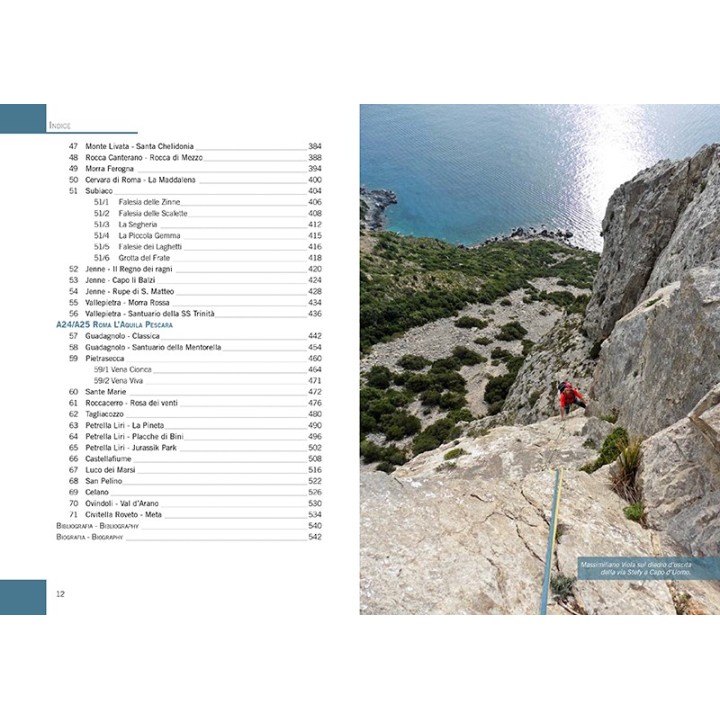 Kletterführer: Arrampica Roma Nord