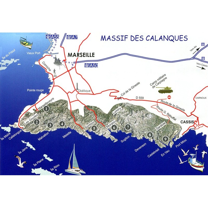 Kletterführer Les Calanques