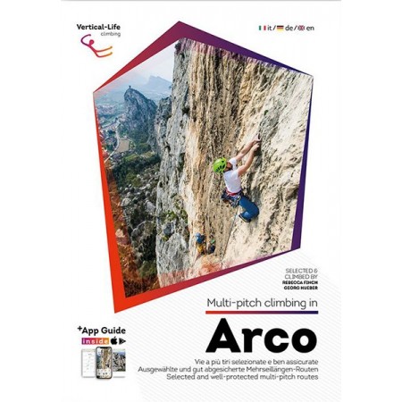 Multi-pitch climbing in Arco