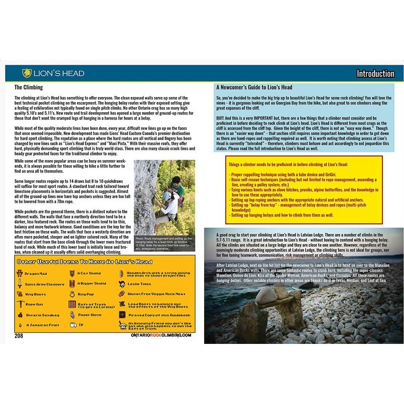 Kletterführer Niagara - Ontario