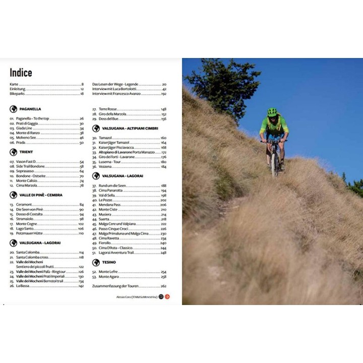 Mountainbikefuhrer Trient, Valsugana