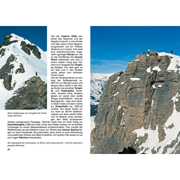 Skitourenführer Kitzbüheler Alpen