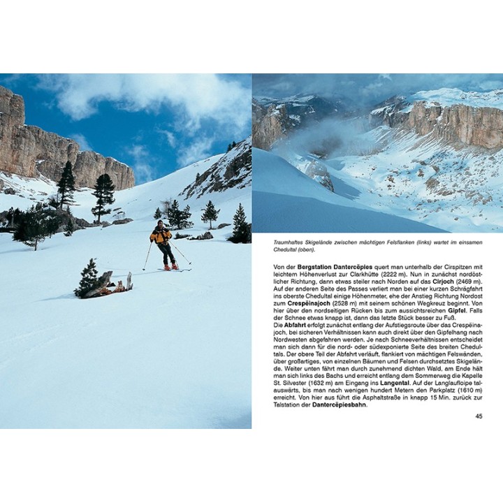 Skitourenführer Dolomiten