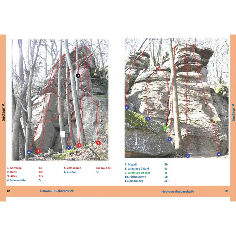 Kletterführer EST-Calades (Südvogesen)