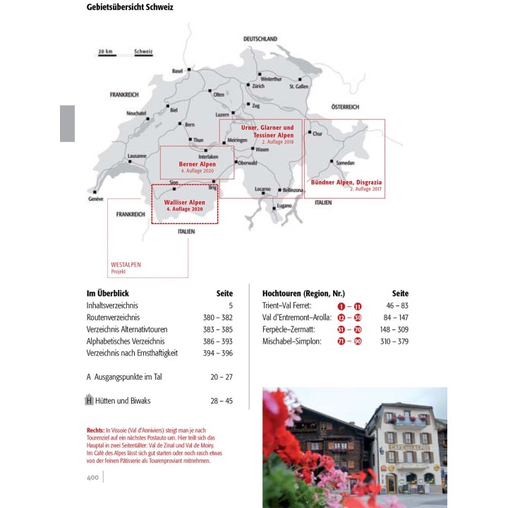 Topoführer Walliser Alpen