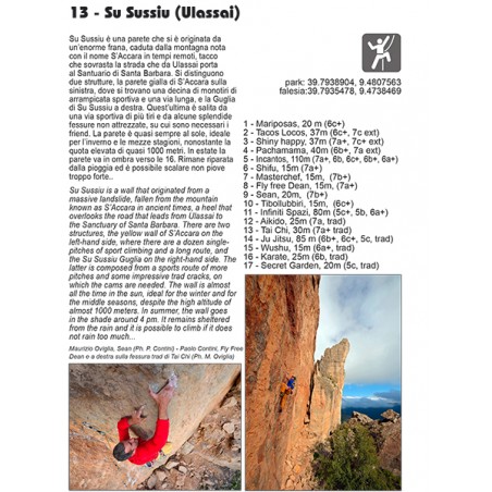 Kletterführer Sardinien Jerzu Kletterführer Sardinien Jerzu