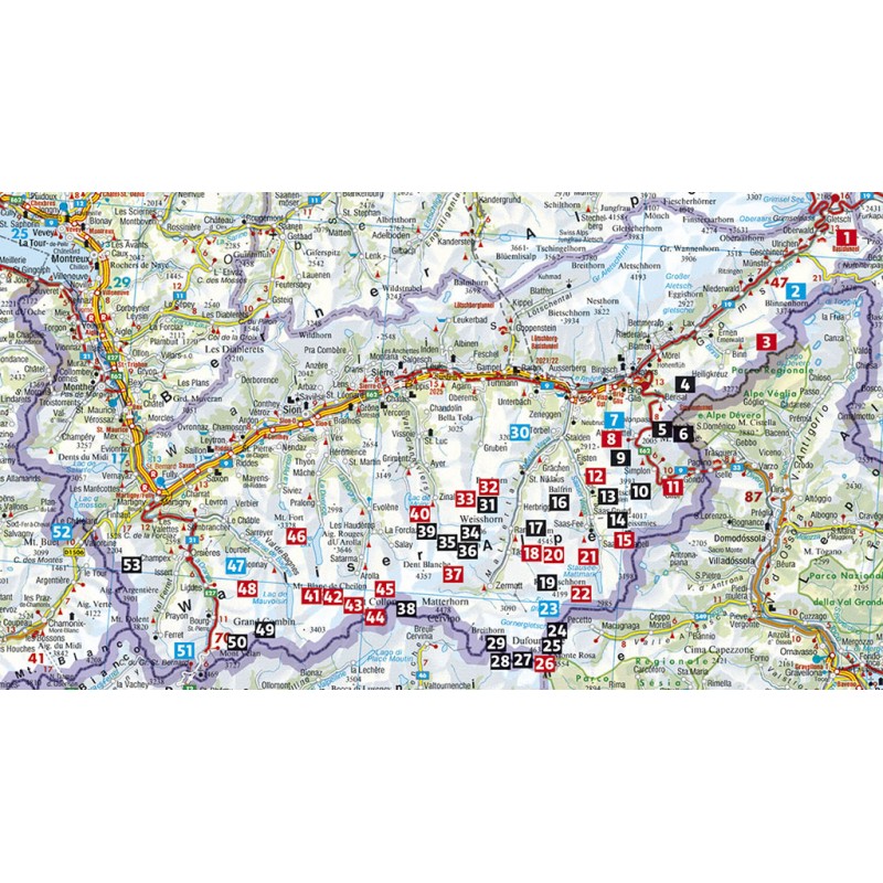 Skitourenführer Walliser Alpen