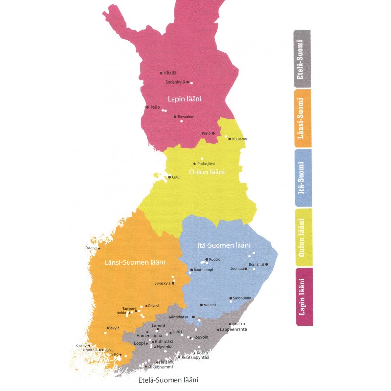 Klettergebiete Finnland