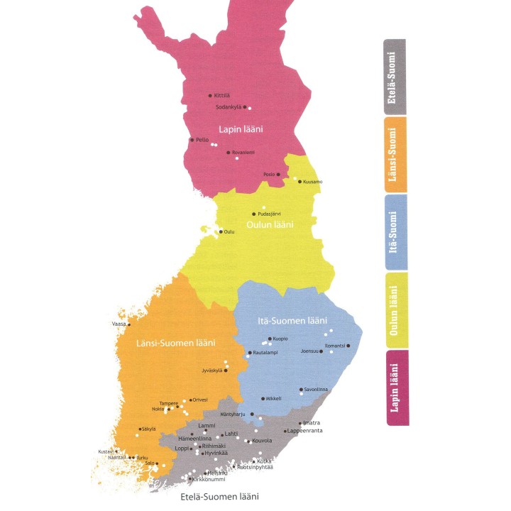 Klettergebiete Finnland
