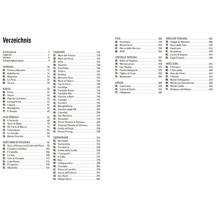 Kletterführer Toskana und Elba