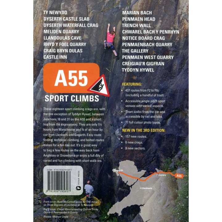 A55 Sport Climbs