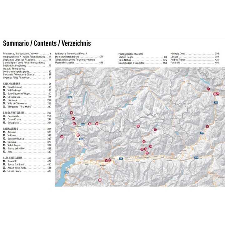 Boulderführer Valtellina bloc