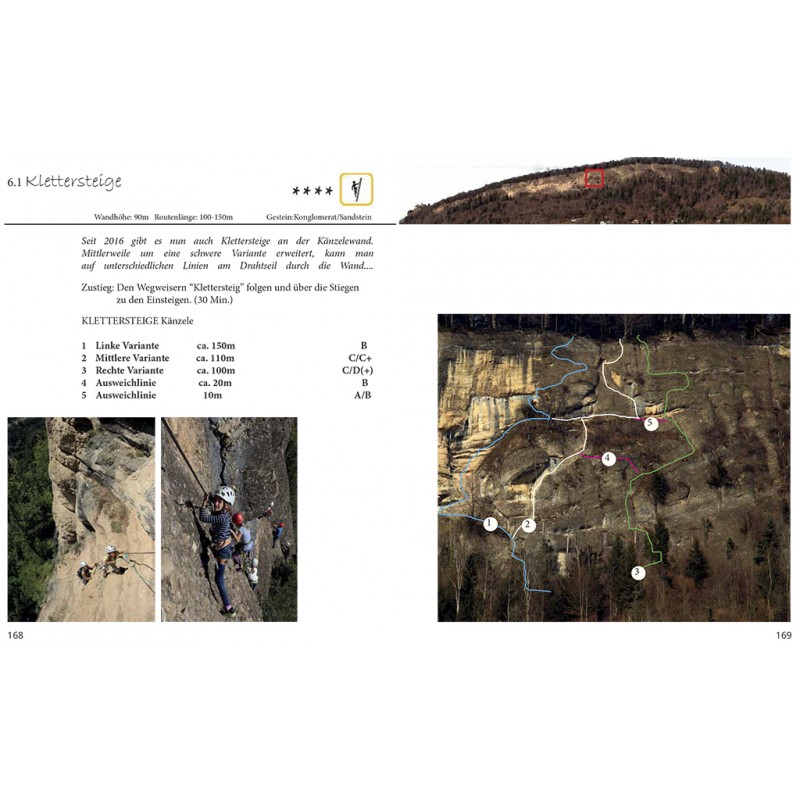 Klettersteig Känzele