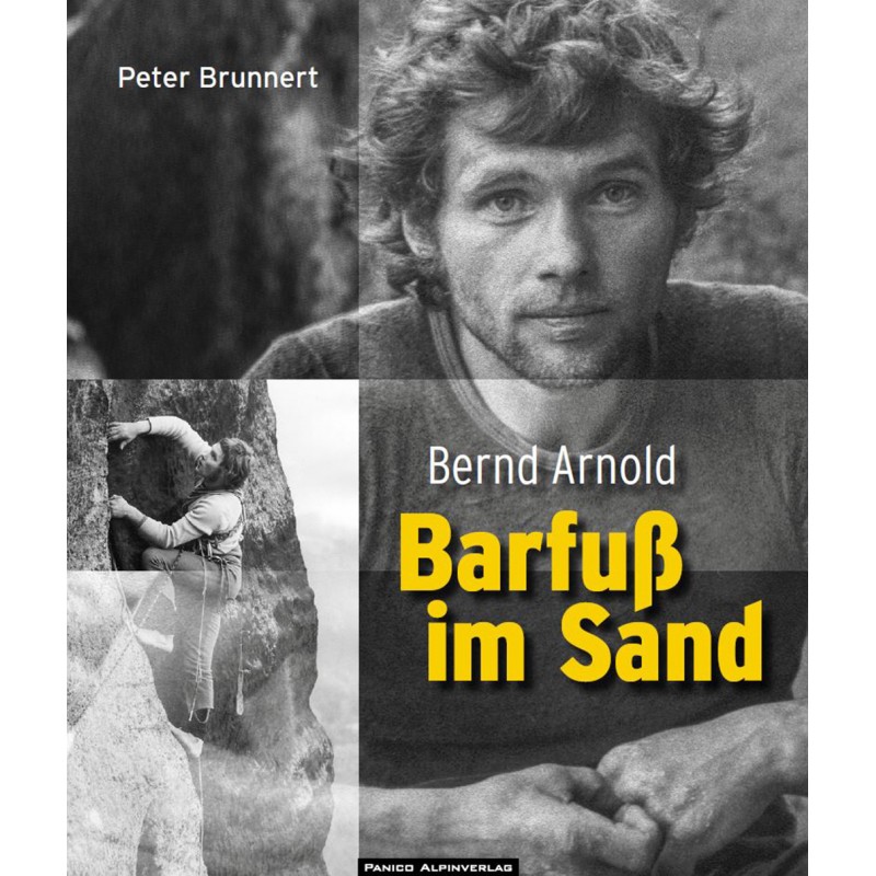 Bernd Arnold Barfuß im Sand