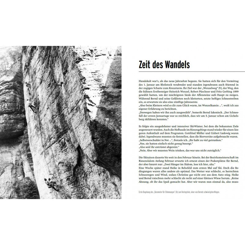 Bernd Arnold Barfuß im Sand