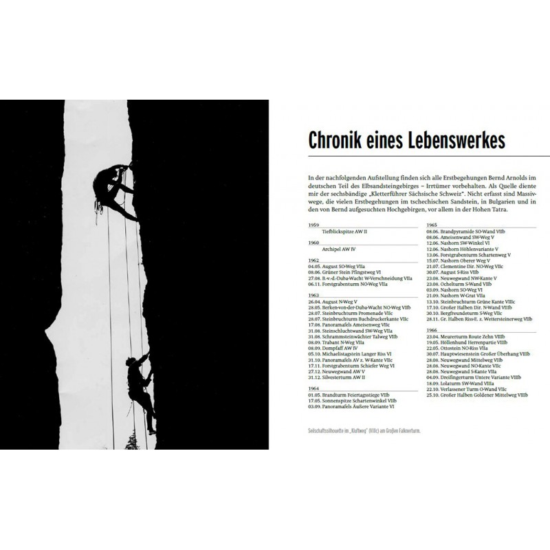 Bernd Arnold Barfuß im Sand