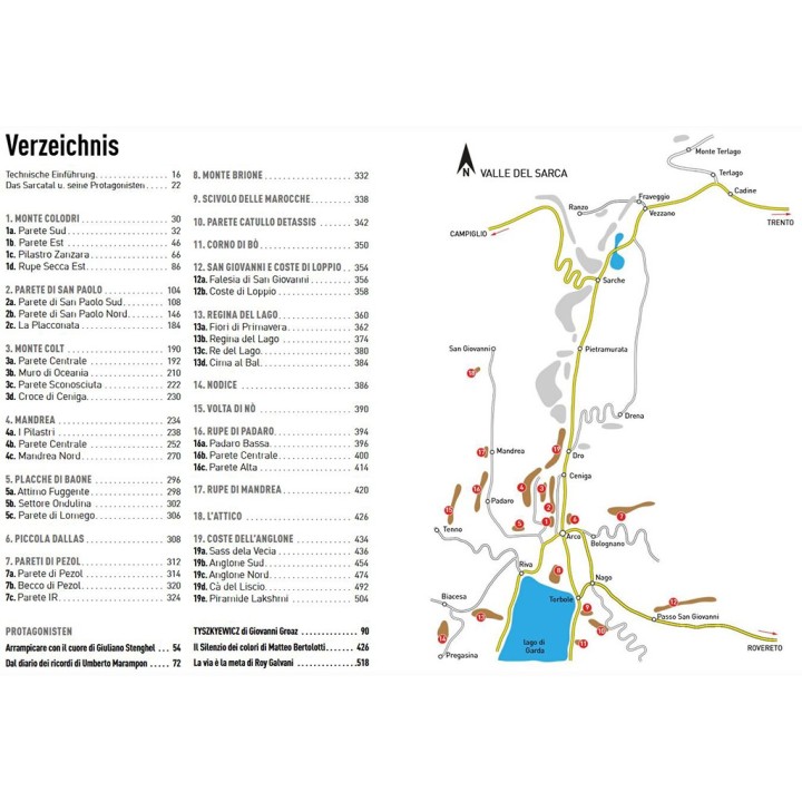 Kletterführer Hohe Wände bei Arco Band 1