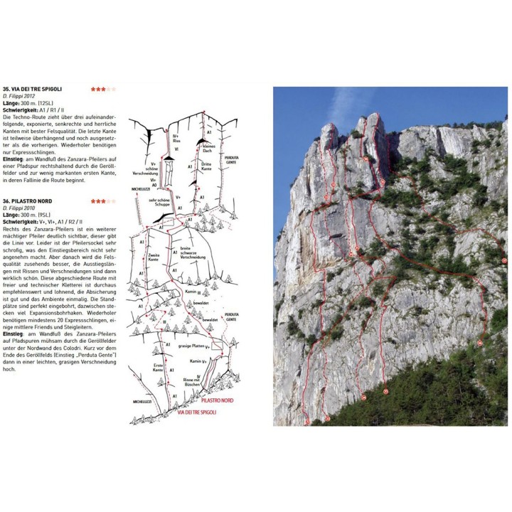 Kletterführer Hohe Wände bei Arco