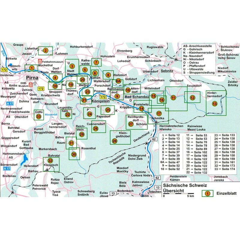 Klettersteigführer Sächsische Schweiz