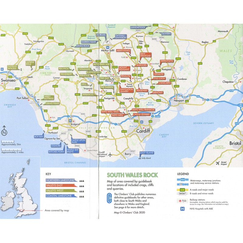 Kletterführer South Wales Rock