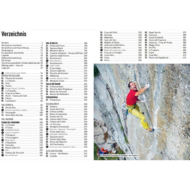 Kletterführer Valtellina rock