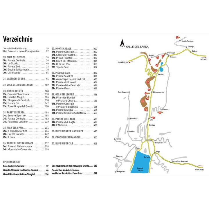 Kletterführer Hohe Wände bei Arco