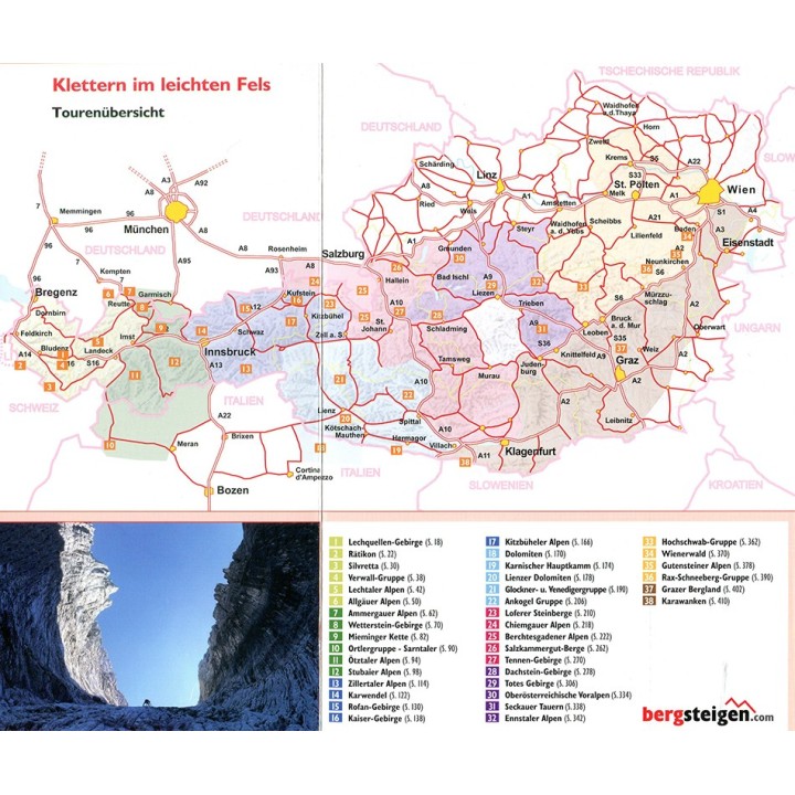 Kletterführer "Klettern im leichten Fels"