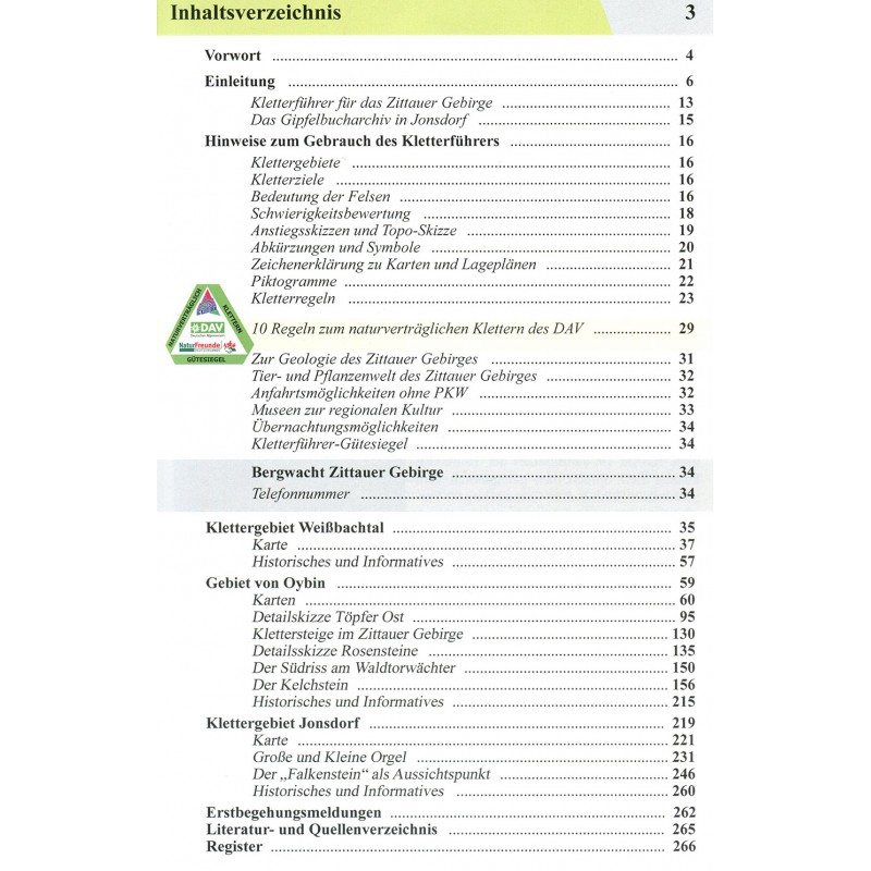 Der Kletterführer Zittauer Gebirge