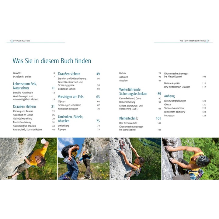Lehrbuch Outdoor-Klettern
