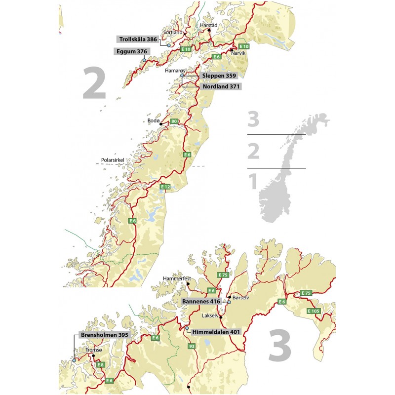 Overview Kletterführer Climb Norway