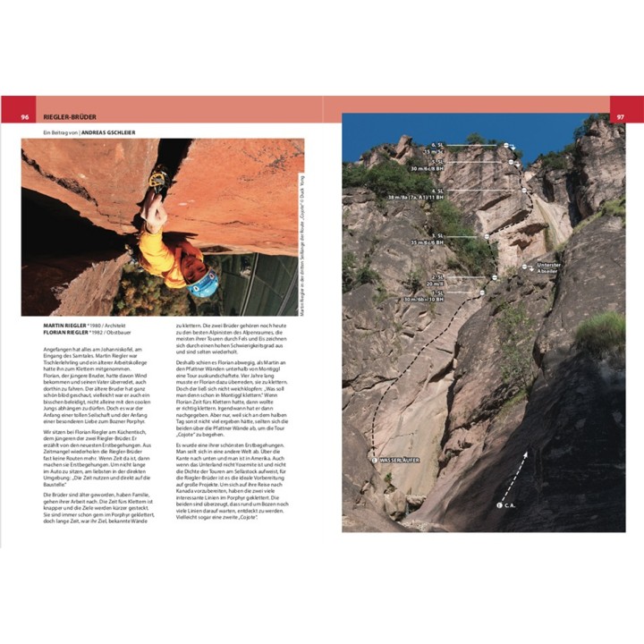 Kletterführer Red Rocks - Südtiroler Porphyr