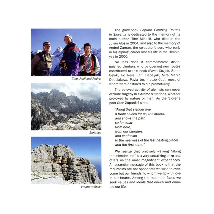 Popular Climbing Route in Slovenia