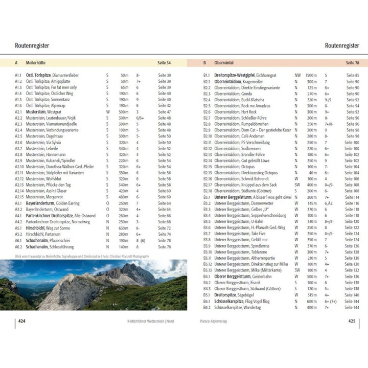 Alpinkletterführer Wetterstein Nord