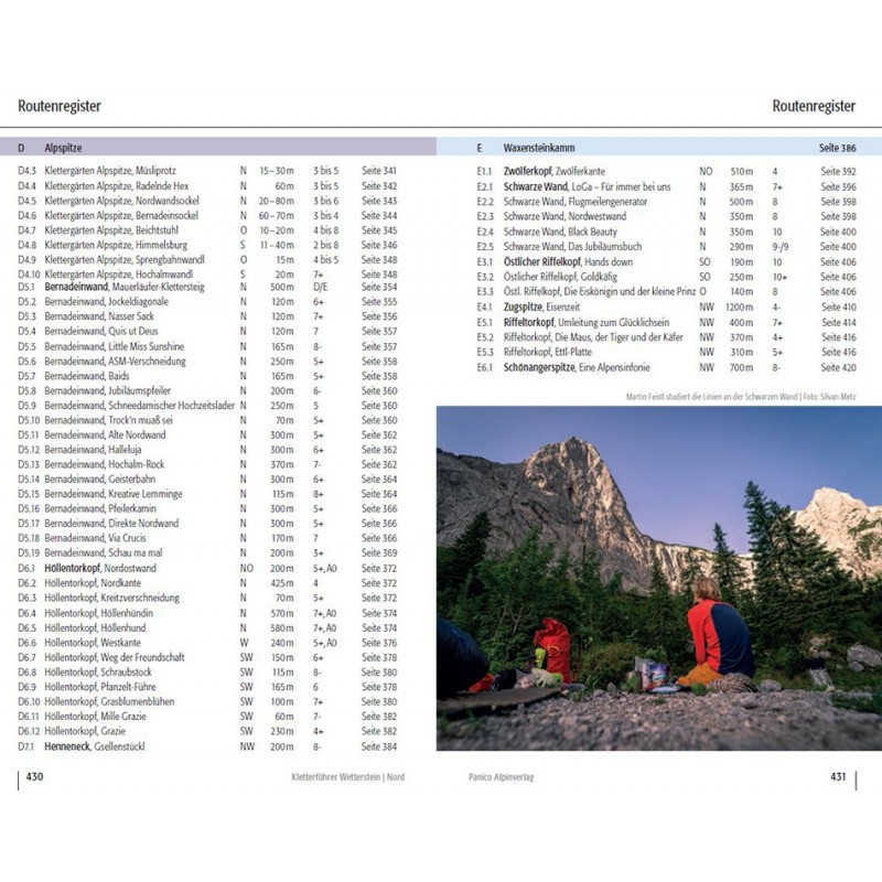 Alpinkletterführer Wetterstein Nord