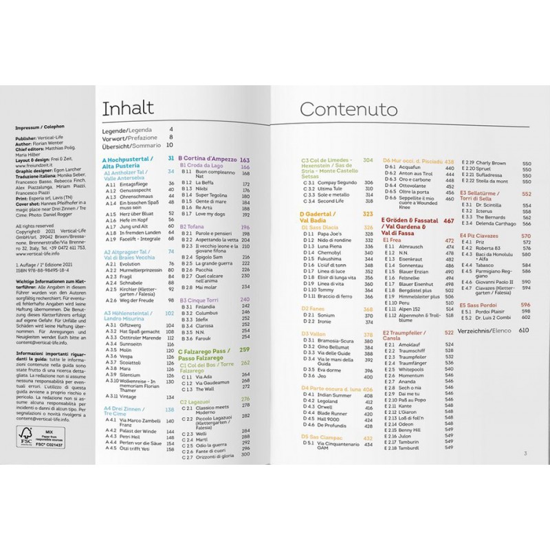 Kletterführer Mehrseillängen Dolomiten