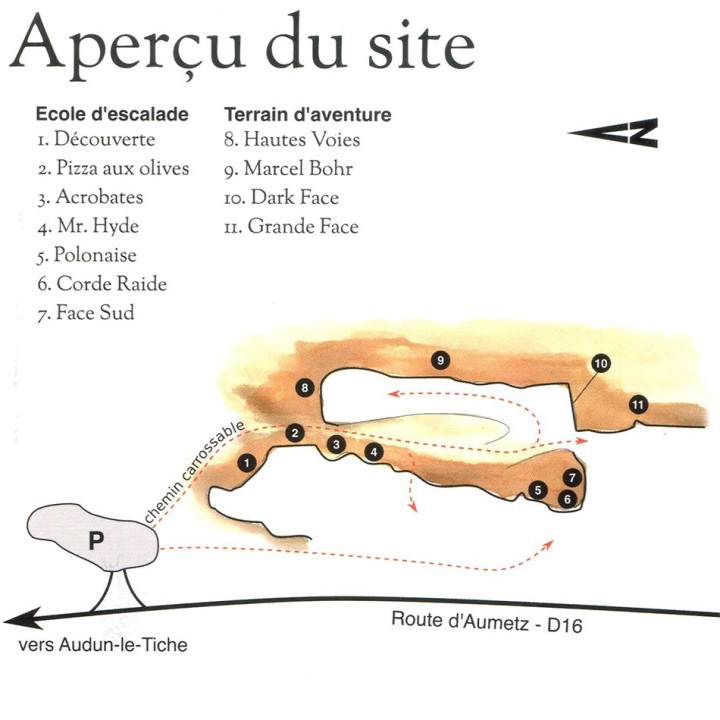 Kletterführer Berdorf und Audun-le-Tiche