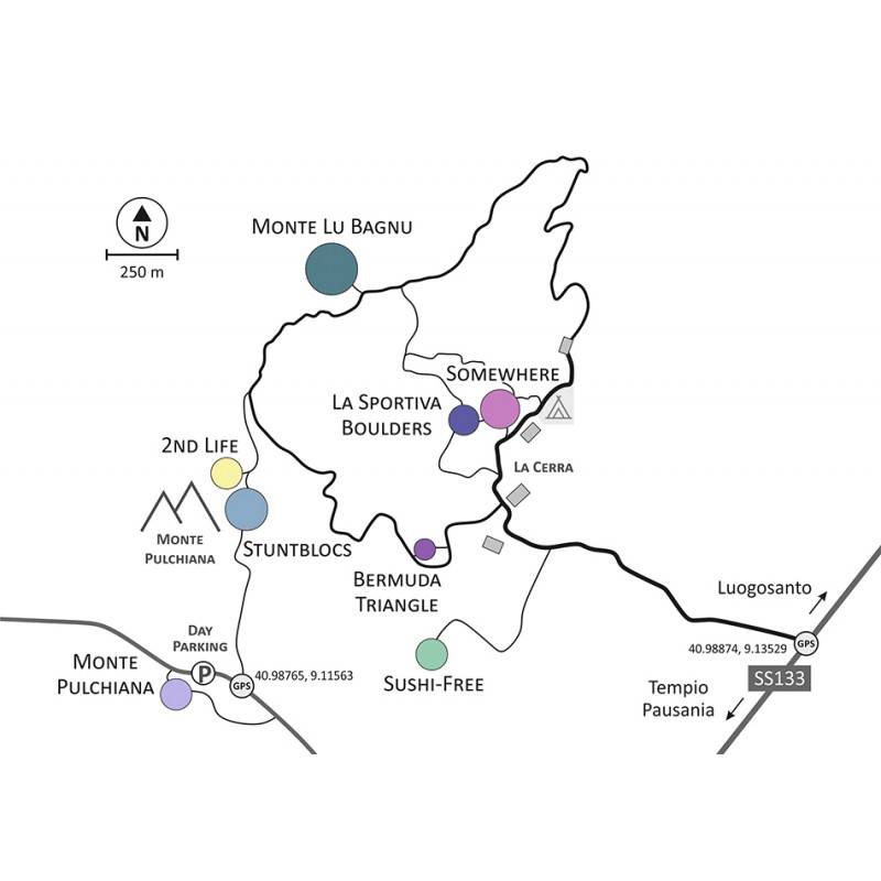 Bouldering La Cerra Sardinia