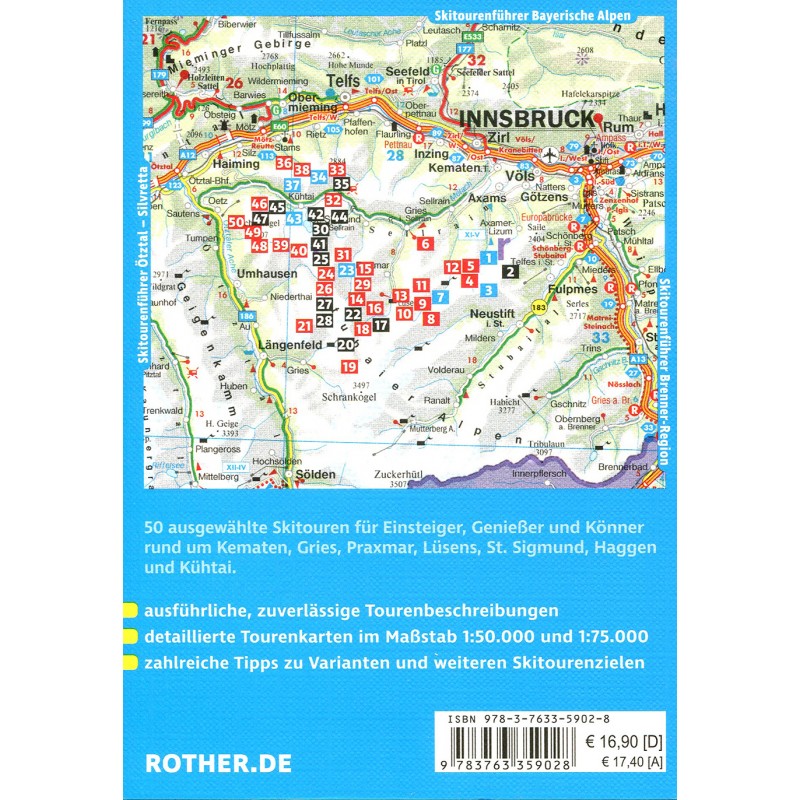 Skitourenführer Sellrain, Kühtai