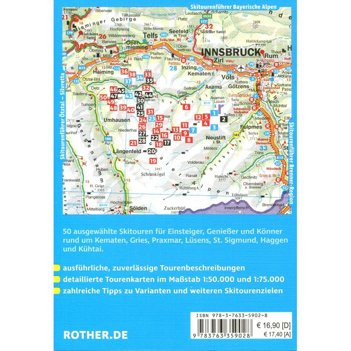 Skitourenführer Sellrain, Kühtai