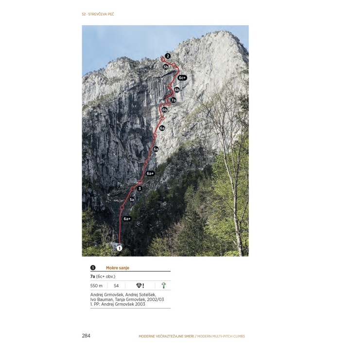 Slovenian Alps - Modern multi-pitch climbs