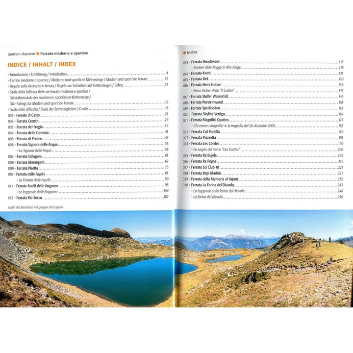 Moderne und sportliche Klettersteige Dolomiten - Gardasee