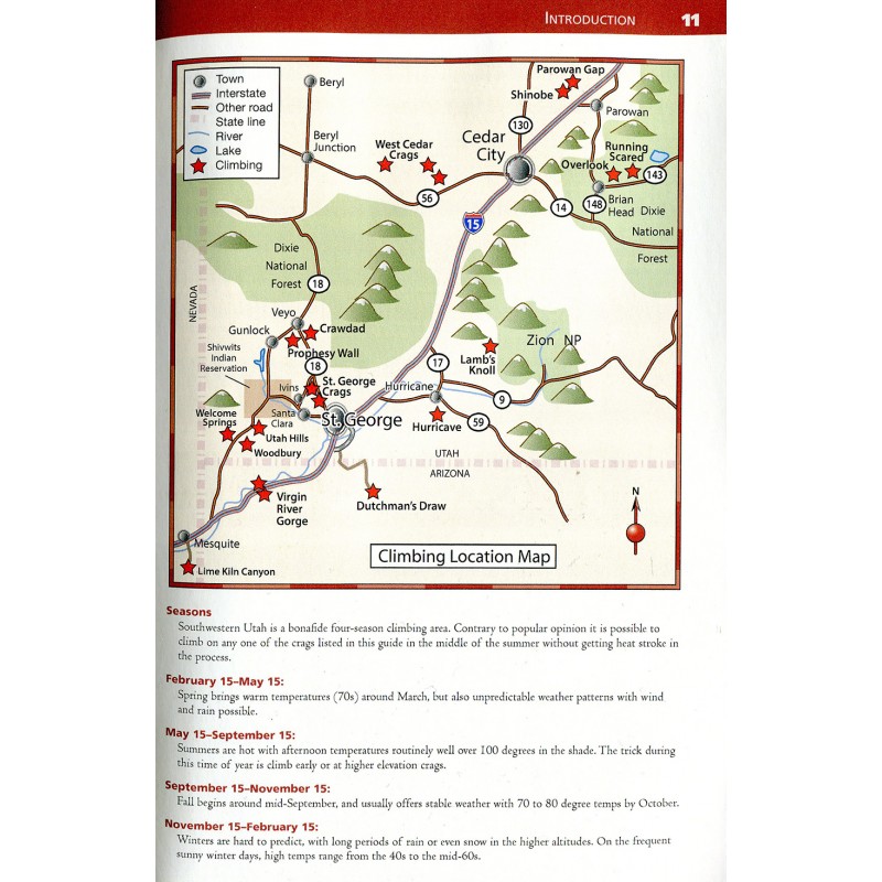 Rock Climbs of Southwest Utah & the Arizona Strip