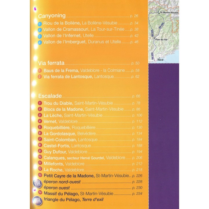 Kletterführer Vésubie-Valdeblore