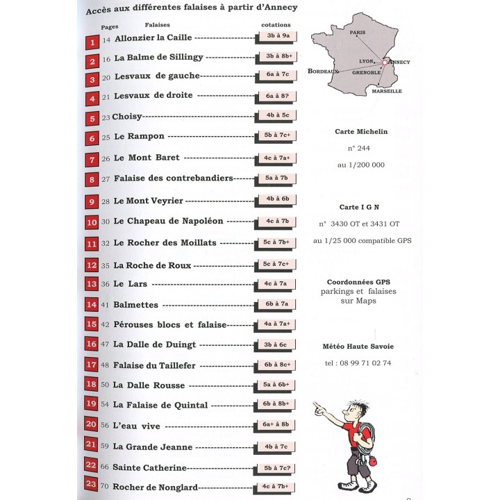 Kletterführer Ablone und Annecy