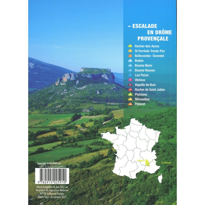 Escalade en Drôme Provencale