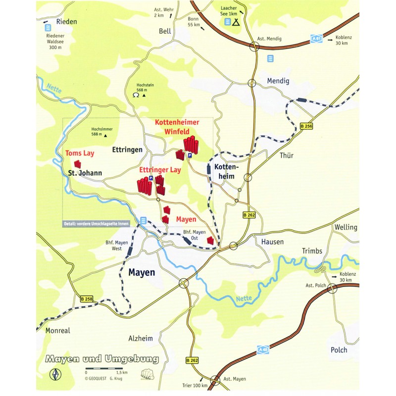 Kletterführer Schwarze Säulen