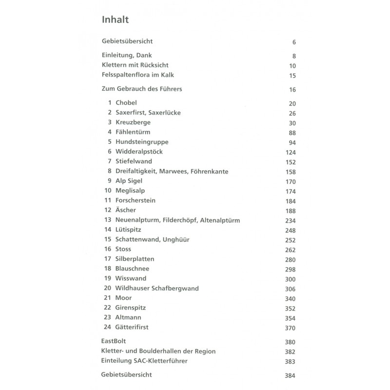Kletterführer Alpstein