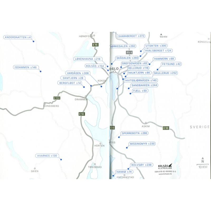 Kletterführer Oslo und Umgebung